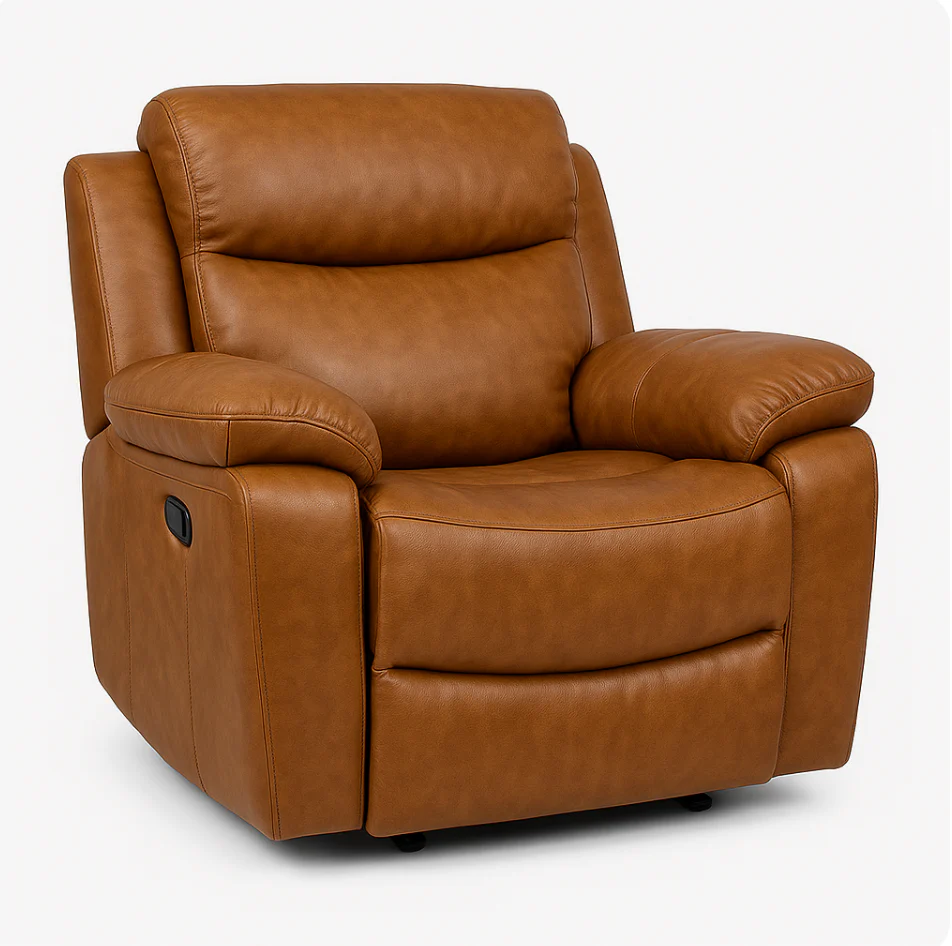 LUCIA Manual Recliner Armchair - Available in 4 Colours - Image 2